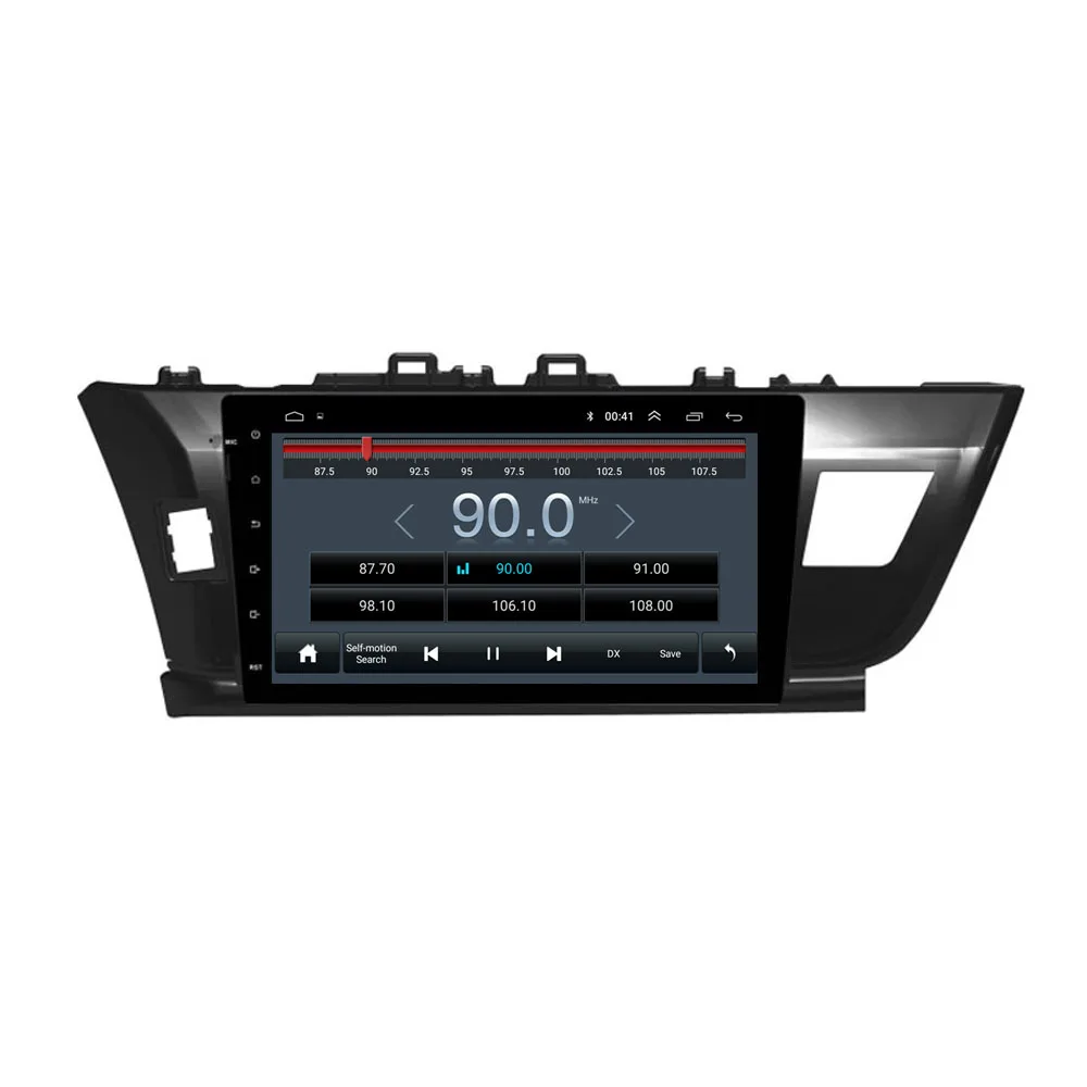 Четырехъядерный 10 1 &quotAndroid 8 подходит для TOYOTA COROLLA 2014-мультимедийный стерео