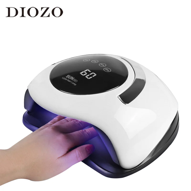 УФ лампа для сушки ногтей 120 Вт с 4 таймерами|Сушилки ногтей| |