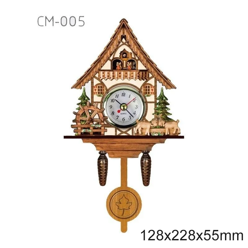 Настенные часы ADEWEL с деревянным кукушкой 1 шт. | Дом и сад