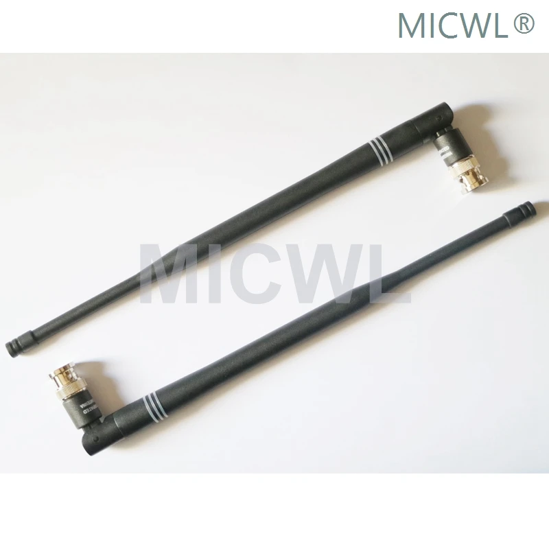 2 шт UHF 10," антенны BNC разъемы для SHURE UC/UB/SLX беспроводные приемники 560-638 МГц
