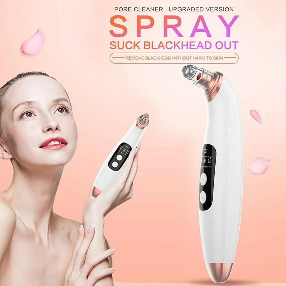 

Blackhead Remover Vacuum Suction Pore Cleaner Built-in Acne Cleaning Multi-functional Blackhead Camera Tool artifact Remova M0X2