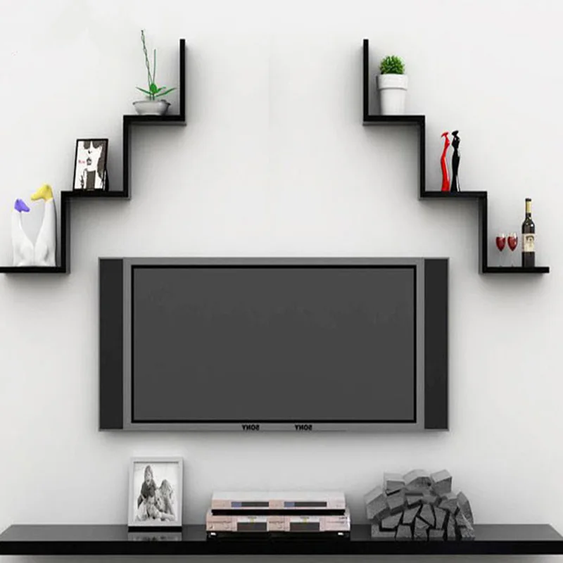 Креативная настенная полка Настенная книжная 3|Декоративные полки| |