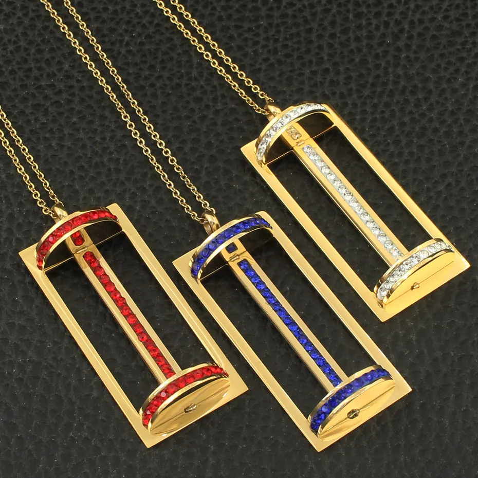 3 Gold Colors Stainless Steel Jewelry Necklace Stud Earrings Sets Supernova Sales for Women SEDZCGBC | Украшения и аксессуары