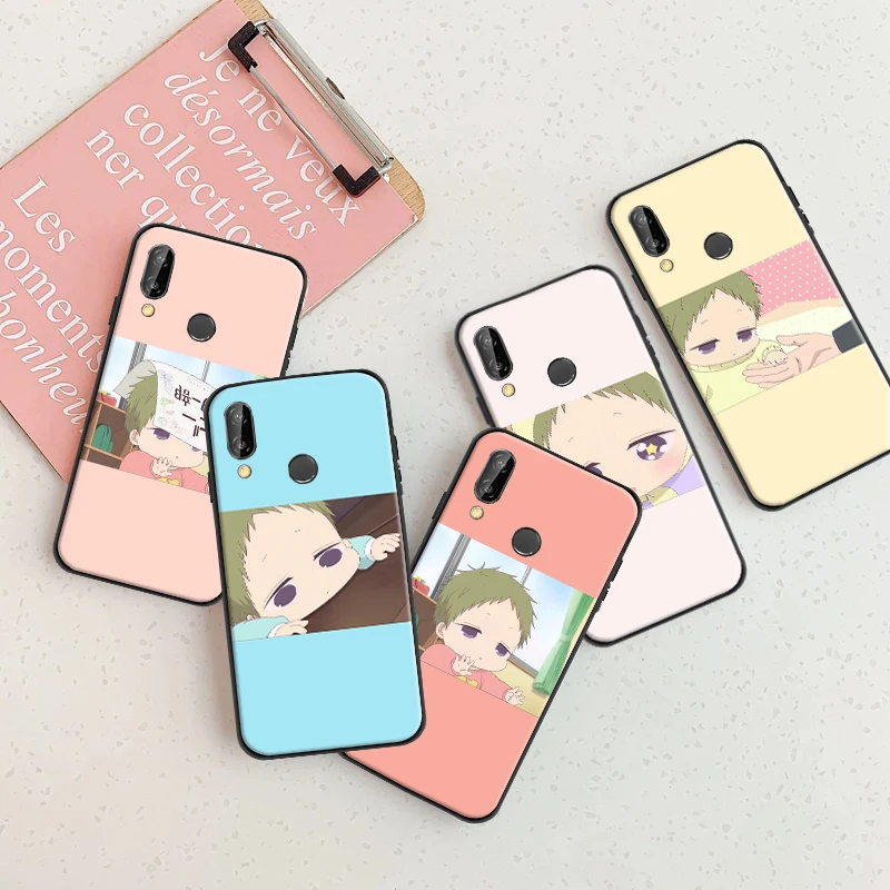 

Cute Lovely Cartoon Baby Phone Case For Huawei P Smart Z 2019 2021 P20 P20 Lite Pro P30 P40 P40 Lite Pro Fundas Back Cover