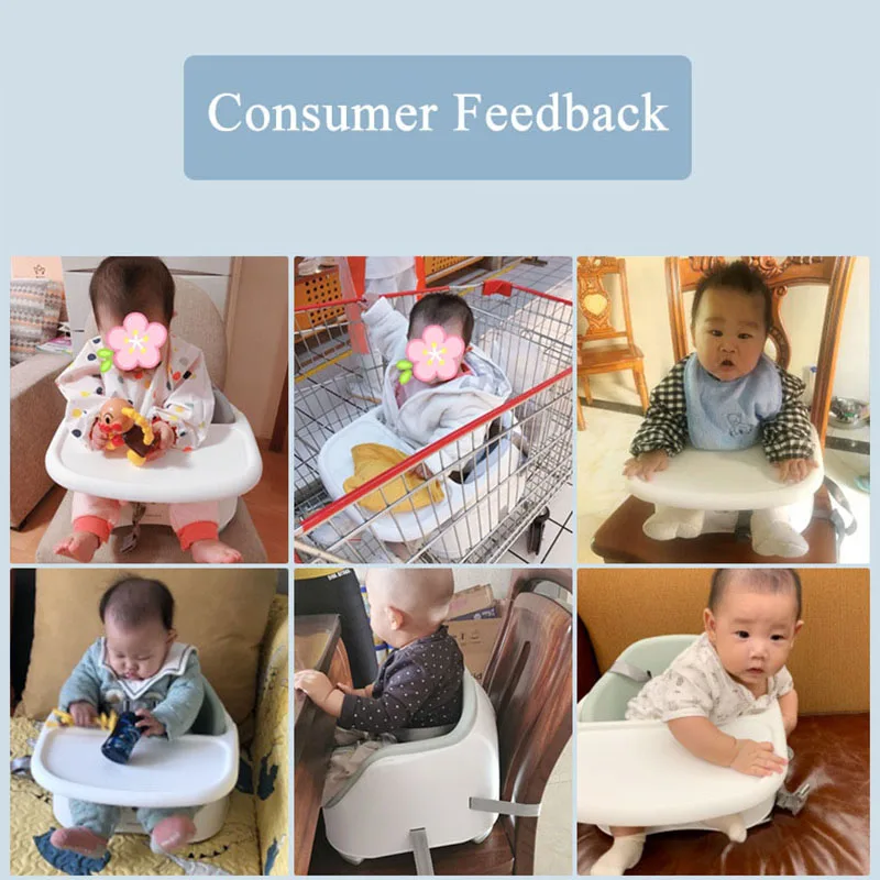 Детское обеденное кресло Babyinner простое Съемное Сиденье пластиковые обеденные