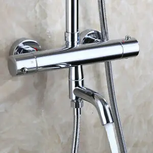 Душевая комната душевой кран костюм 10 дюймов круглый светодиодный душ ванна