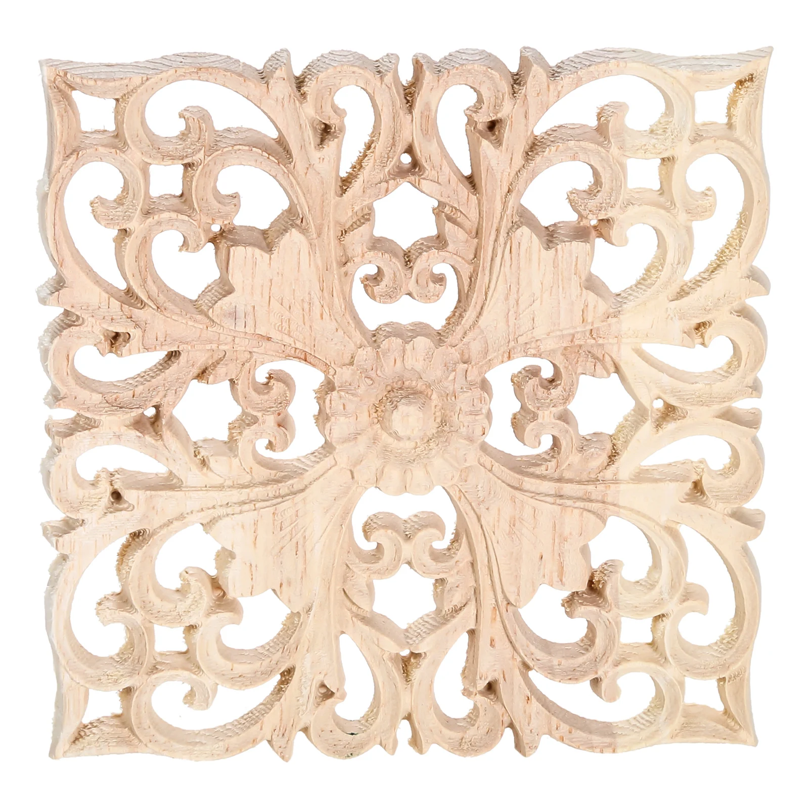 

Старинные настоящие деревянные аксессуары в Европейском стиле, Неокрашенная деревянная резьба, мебель, дверь, настенное украшение, элегант...