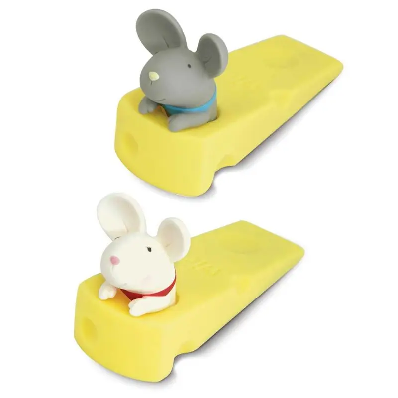 

P15C Cute Door Stops Cartoon Creative Silicone Door Stopper Holder For Children Baby