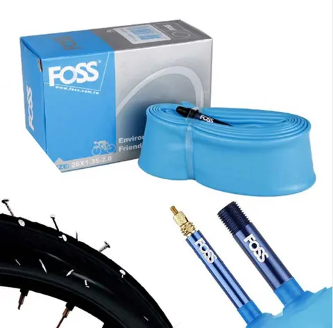 Велосипедные внутренние камеры FOSS высокополимерные дорожные MTB BMX анти прокол для шин 20/24/26/27.5/29 высокое качество
