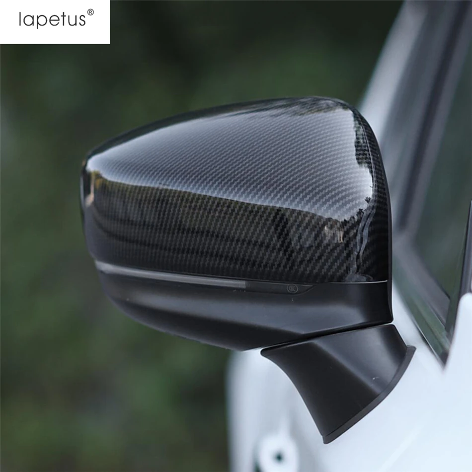 

Carbon Fiber Look ABS Accessories Front Headlight Eyebrows / Handle Bowl / Rearview Mirror Cover Trim For Mazda CX-5 2017 - 2021