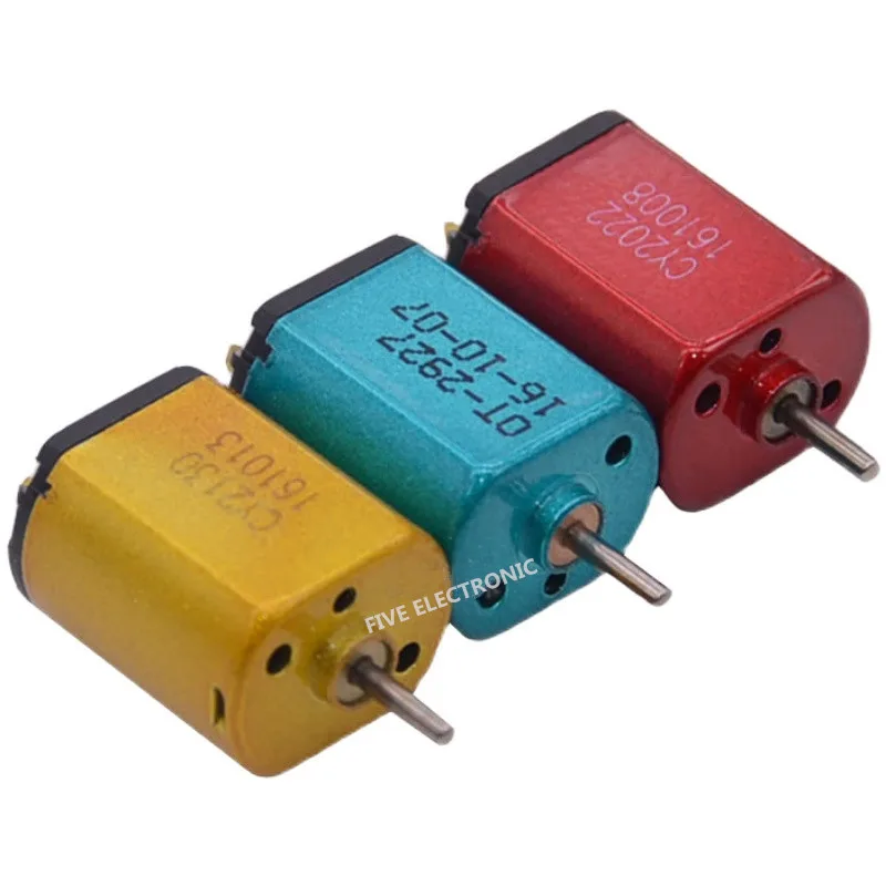 FF030 микро двигатель постоянного тока в 3 в высокоскоростной углеродный щеточный двигатель, используется для модели гоночной лодки для скалолазания/DIY модели