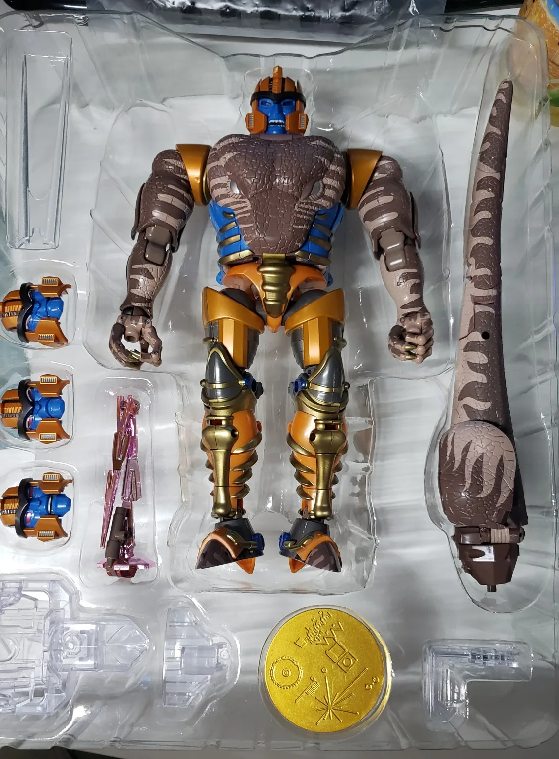 Бесконечная трансформер IT02 IT 02 шедевр MP 41 MP41 Dinobot Beast War BW экшн фигурка|Игровые