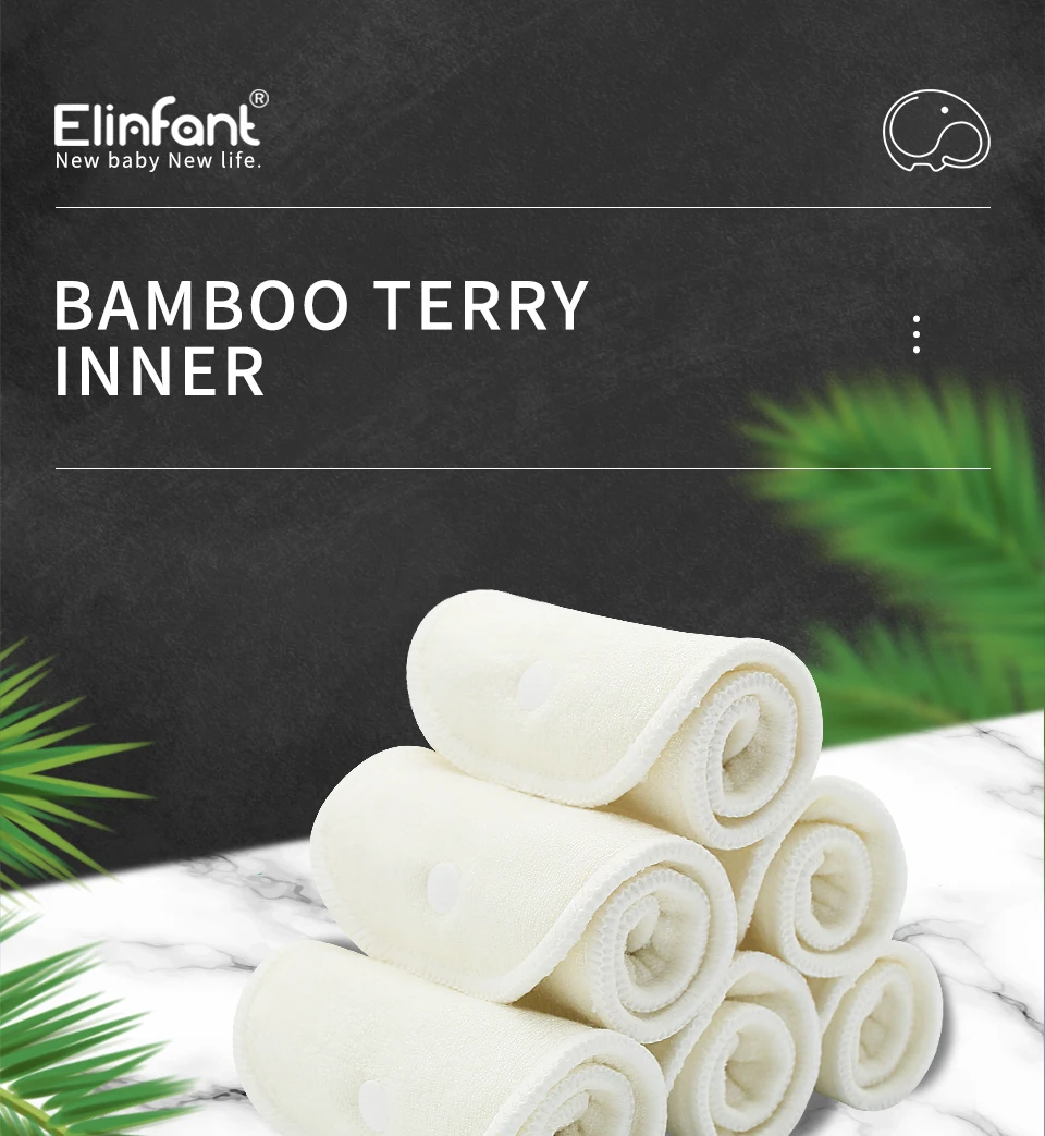 10 шт. многоразовые подгузники из бамбукового волокна 35 х13 см|baby nappy inserts|diaper insertnappy