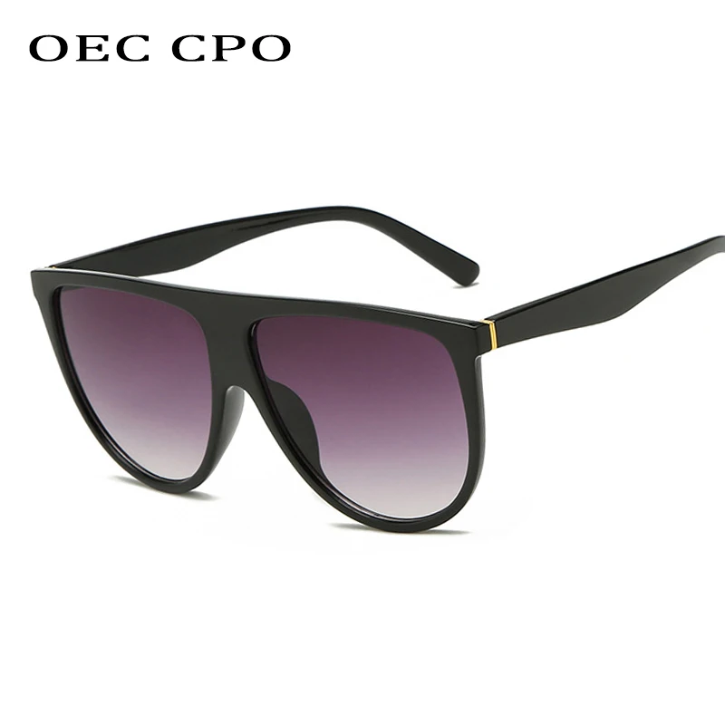 OEC CPO Модные женские Солнцезащитные очки большие квадратные солнцезащитные