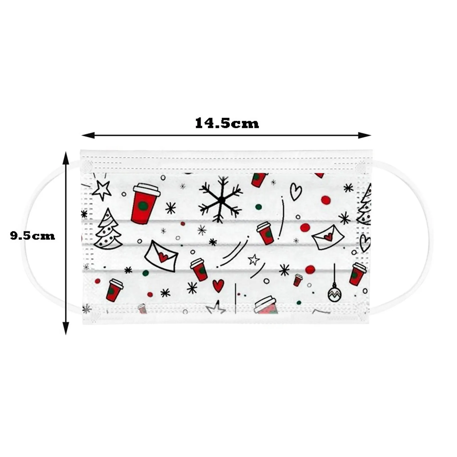 

20/50/100PCS Color pattern mask face mask fashion Children's Mask Disposable Face Mask 3Ply Ear Loop mascarar Maske