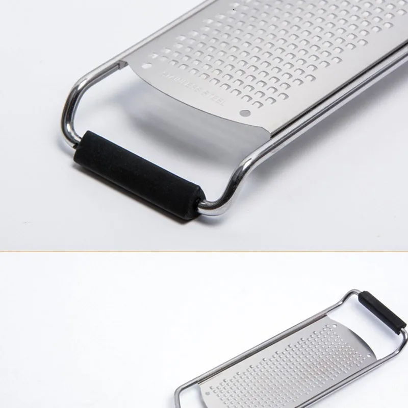 MESNUG Comfortable Vegetable Grater Cheese Safe Heavy Duty Stainless Steel Lemon Zester Grater For Carrots Potatoes Gingers