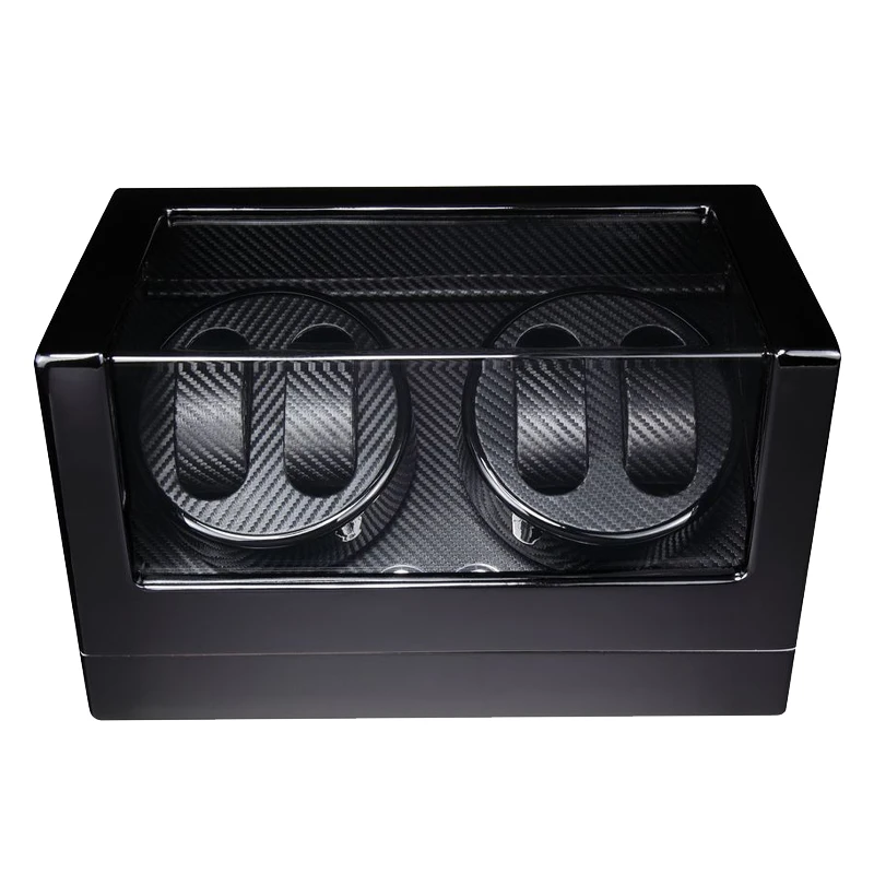 Winder для автоматических часов ONEON новая версия 4 ротора деревянная коробка