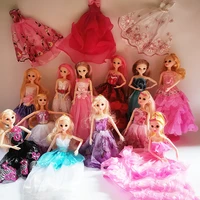 newest barbie princess fashion clothes wedding princess or party dress for 30cm 11inch barbie doll best gift tos for girl