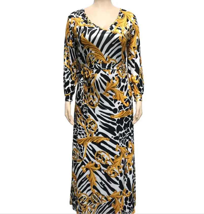 Размера плюс 5XL Для женщин кардиган в полоску с v-образным вырезом длинным рукавом