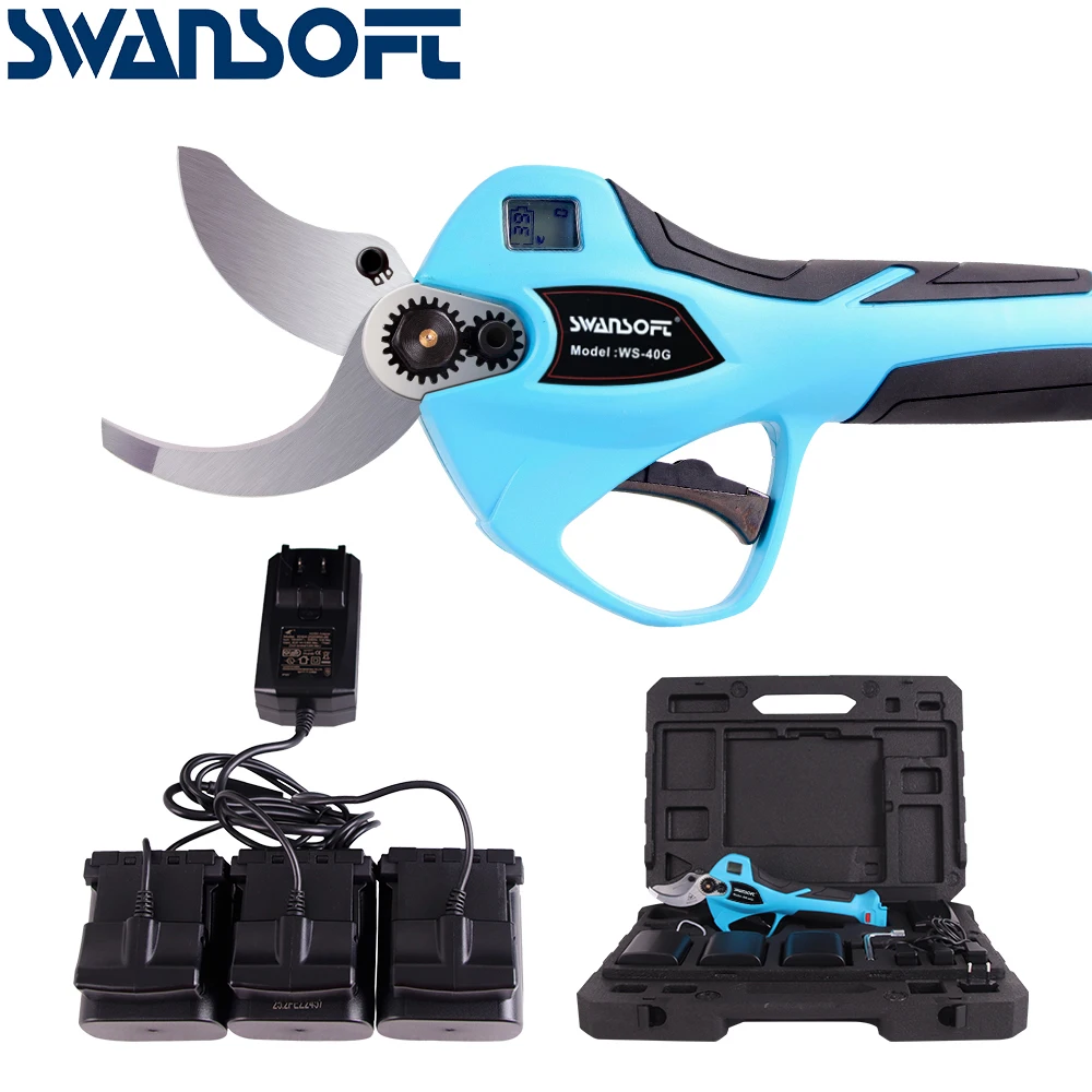 Беспроводной электрический садовый секатор аппарат для обрезки садовые ножницы