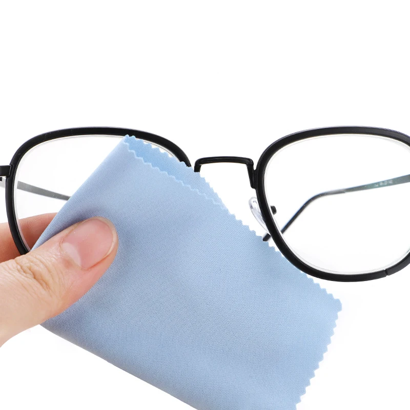 100pcspack portable pure sunglasses cloth 68cm cleaning cloth glasses mobile phone screen glass lens cleaner eyewear accessory free global shipping