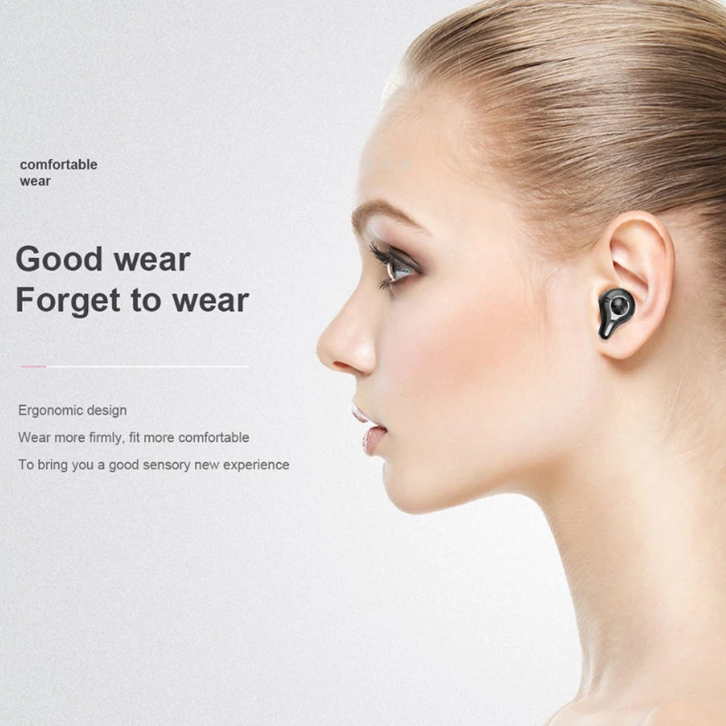 

TWS Wireless Earphones Bluetooth headphone IP67 Waterproof HD Stereo Noise Canceling LED Digital Display earbuds support Xiaomi