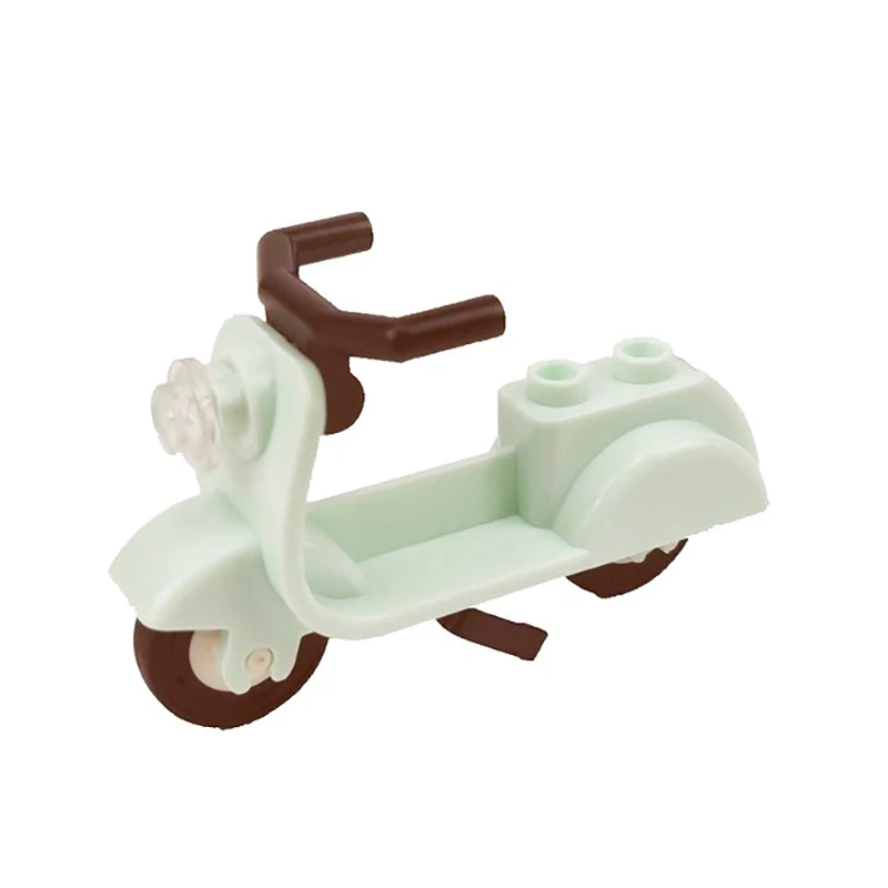 zubehör creator moc blöcke teile baby fahrrad motorrad elektrische gitarre verschiedene koffer diy zubehör ziegel freunde stadt free gl