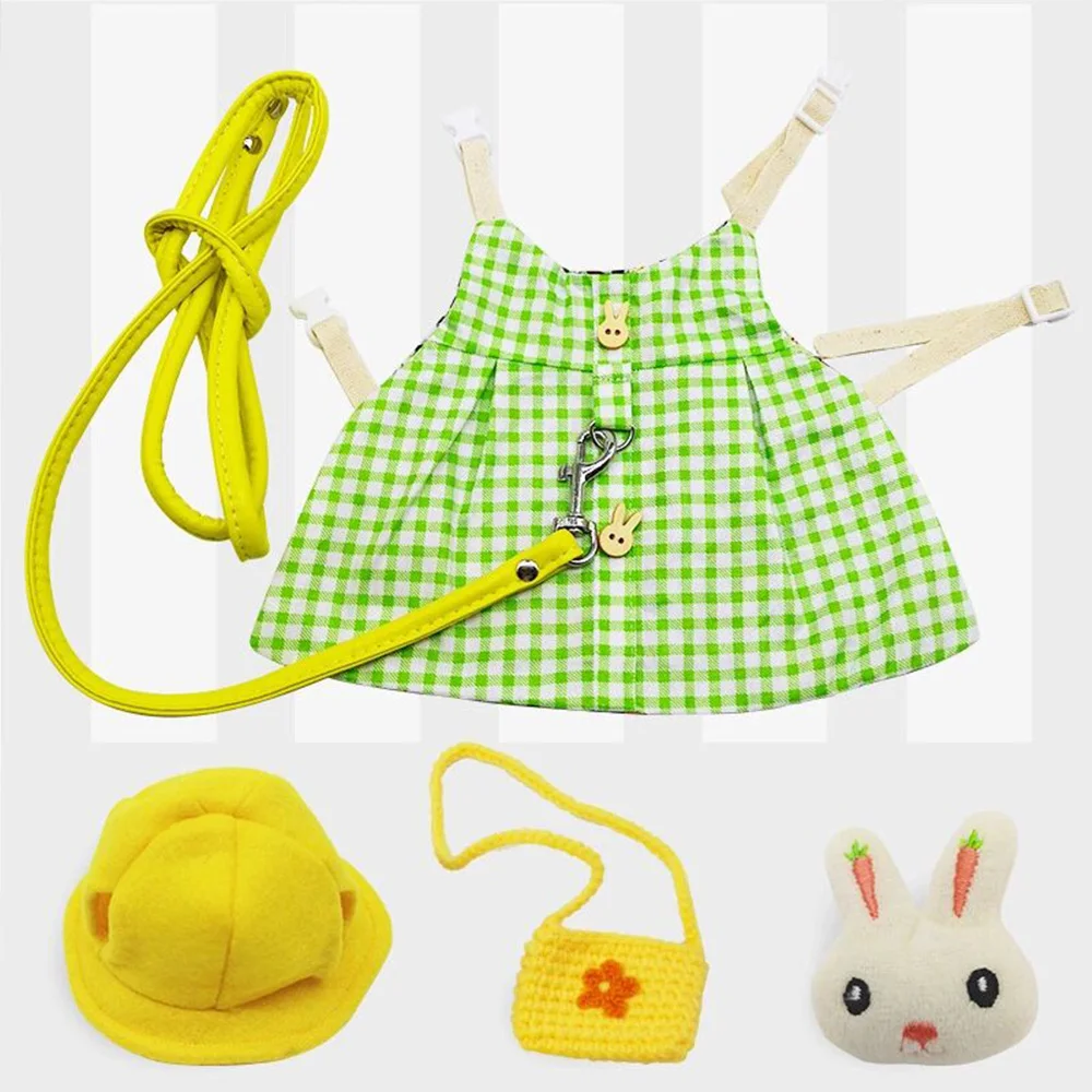 Одежда для домашних животных Кролик поводок милая одежда кролика котенка кошки