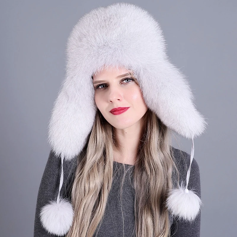 Хепберн бренд Русская кожа ручной работы женская одежда овчина шапка зимняя