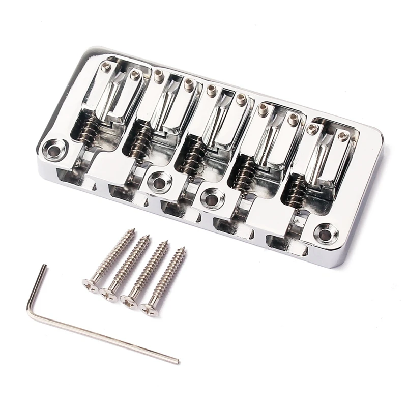 

5 Strings Bass Bridge Guitar Parts Musical Instrument Accessories Retrofits