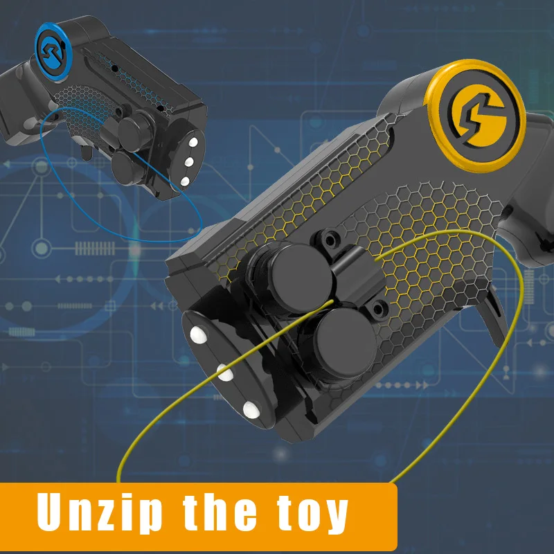 Инновационная веревочная пусковая установка игрушка USB зарядка креативные декомпрессионные игрушки новинка подарок для детей шки для дете... от AliExpress WW
