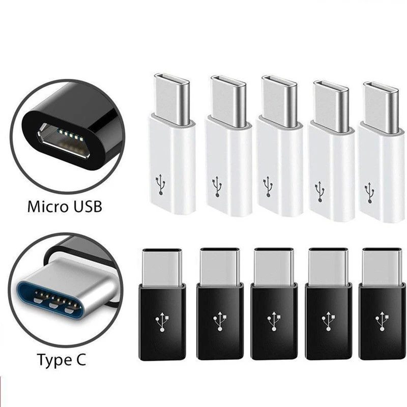 Адаптер с Micro USB на Type C для Redmi K20 Pro адаптер Samsung Galaxy A80 A70 A50 A30 S10 Plus переходник |