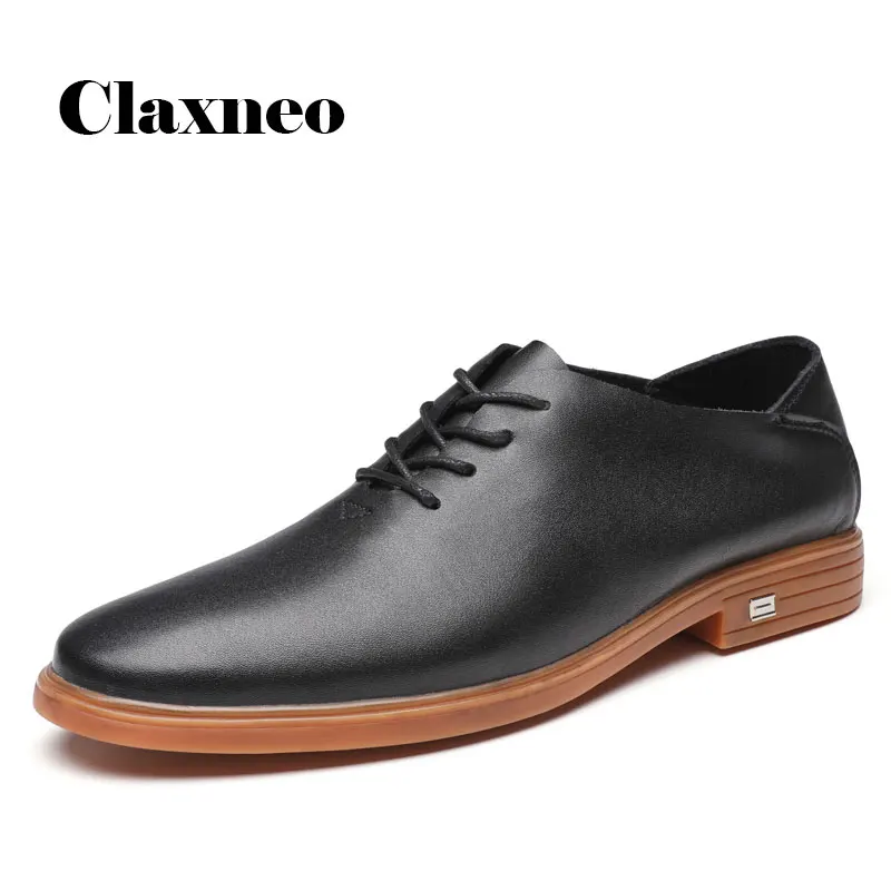 Мужские кожаные туфли черная обувь для отдыха лето-осень 2020 мужские оксфорды