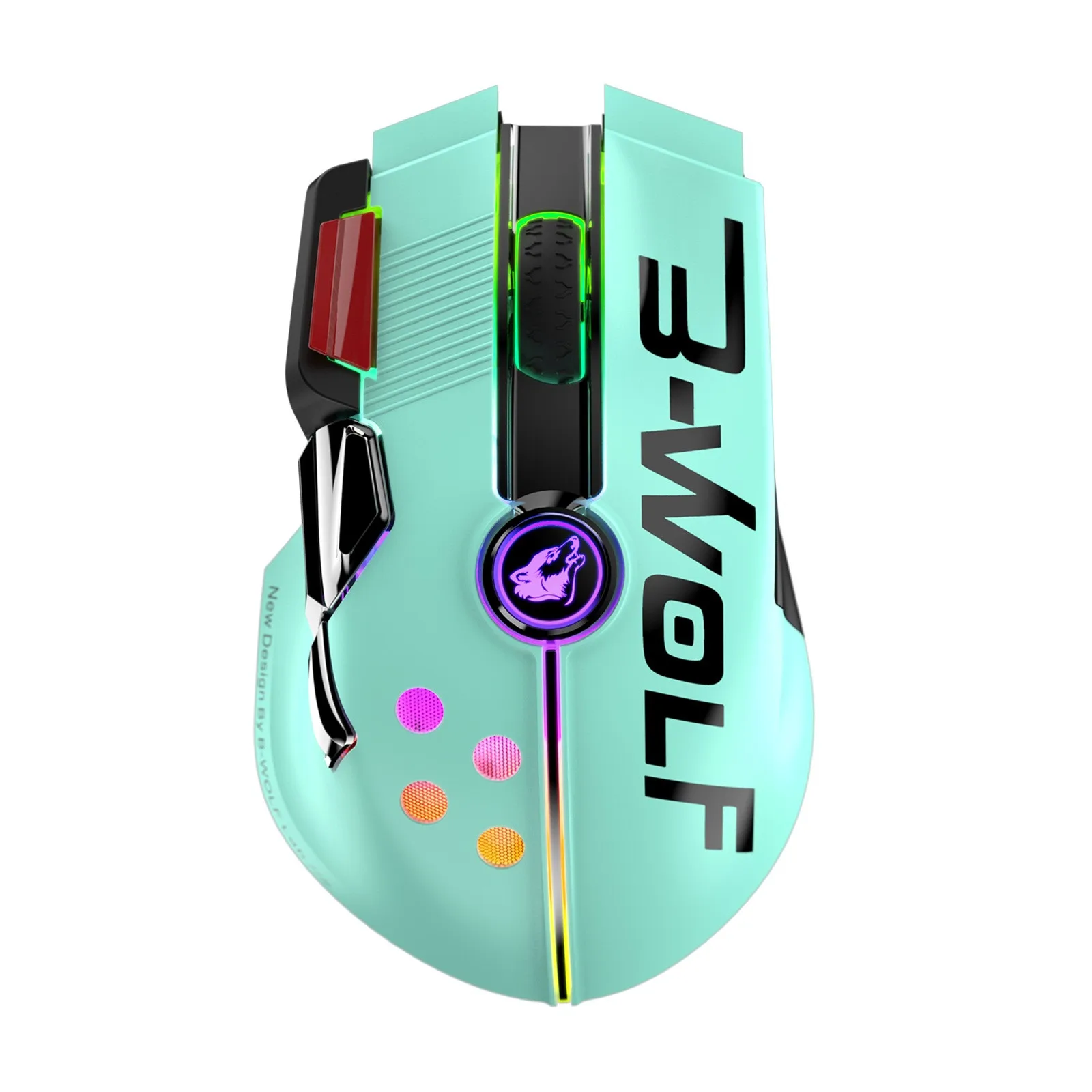 

2021 X6 Wireless Rechargeable Mouse Wired Dual-mode Gaming Mechanical Mouse Silent Mause With Backlight For Pc Laptop