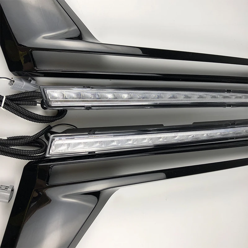 Светодиодные дневные ходосветильник DRL для Toyota Land Cruiser 200 FJ200 LC200 2016-2020 | Автомобили