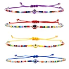 Браслет из бисера. Минималистичный браслет Миюки. Летние браслеты из бисера, украшения в стиле бохо, браслеты на ногу ручной работы, остров ананасов