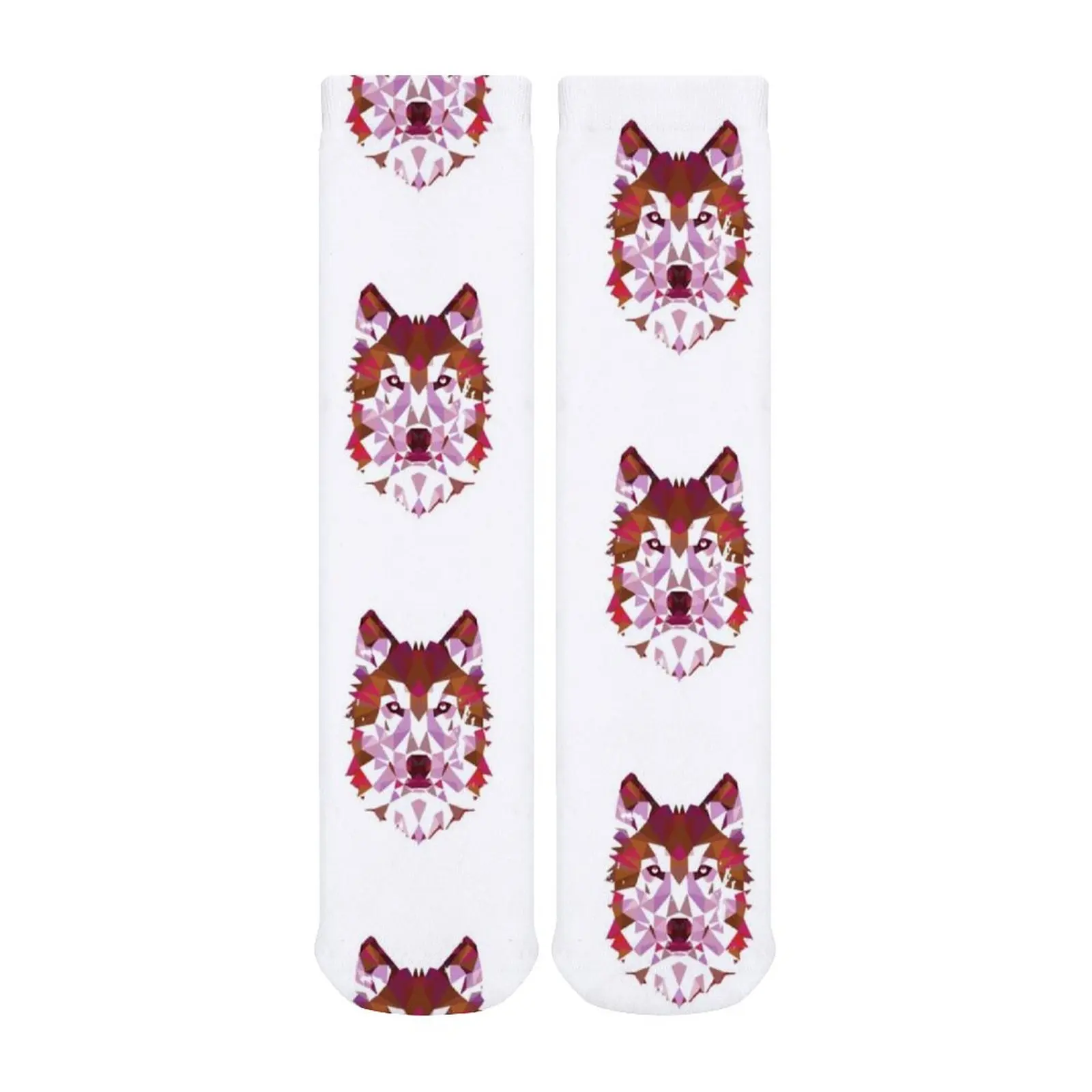 

Wolf Socks Anti Slip Classic Stockings Schoolgirl Large Chemical Fiber Summer Sublimation Socks