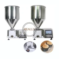 manual cake injecting cream filler injection filling machine jam chocolate cream bean paste with ce