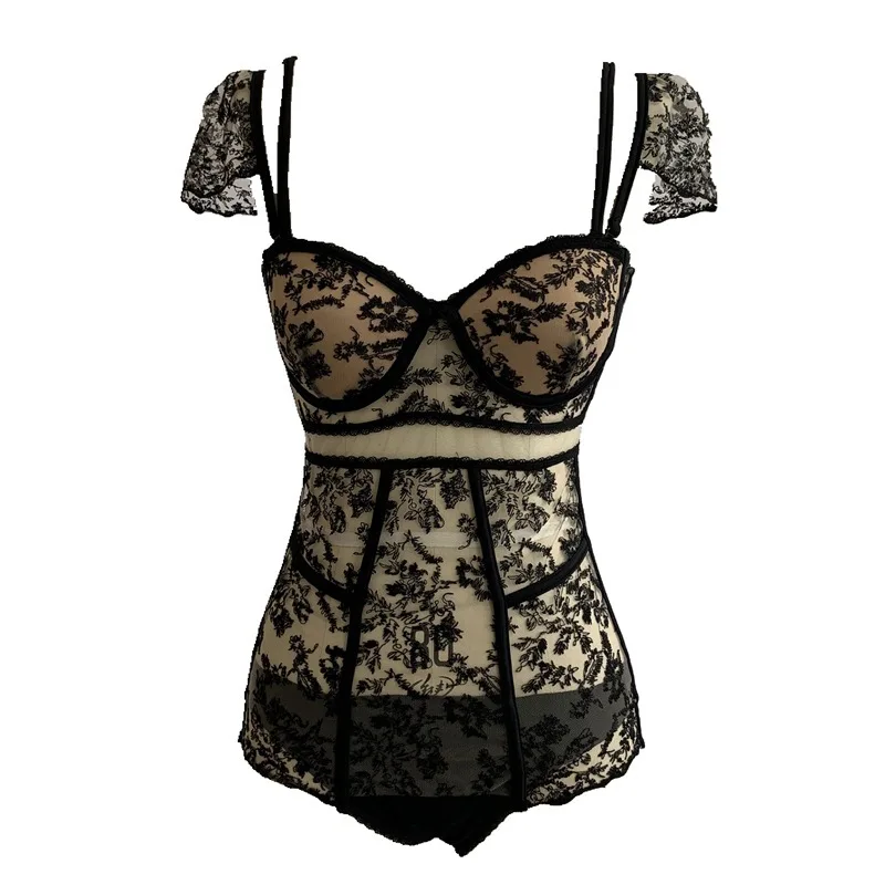 Высококачественный сексуальный купальник с треугольным кружевом женский
