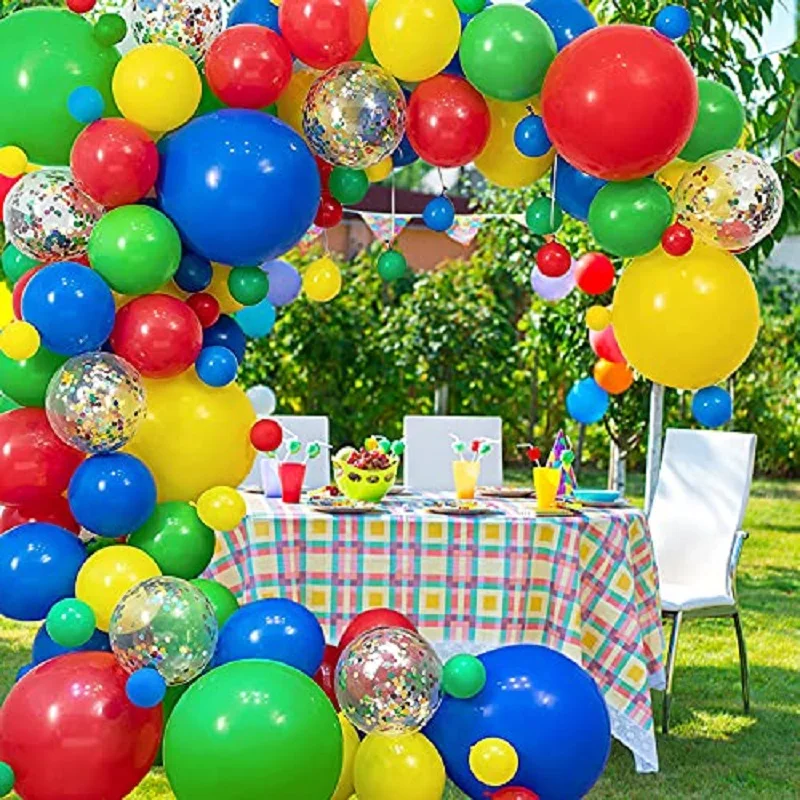 104 шт. радужные разноцветные латексные фотообои с длинной бумагой | Дом и сад