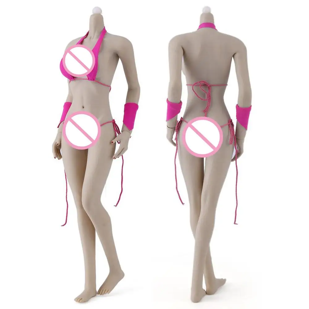 Сверхгибкий бесшовный Женский корпус 1/6 весы 12 дюймов|Игровые фигурки и