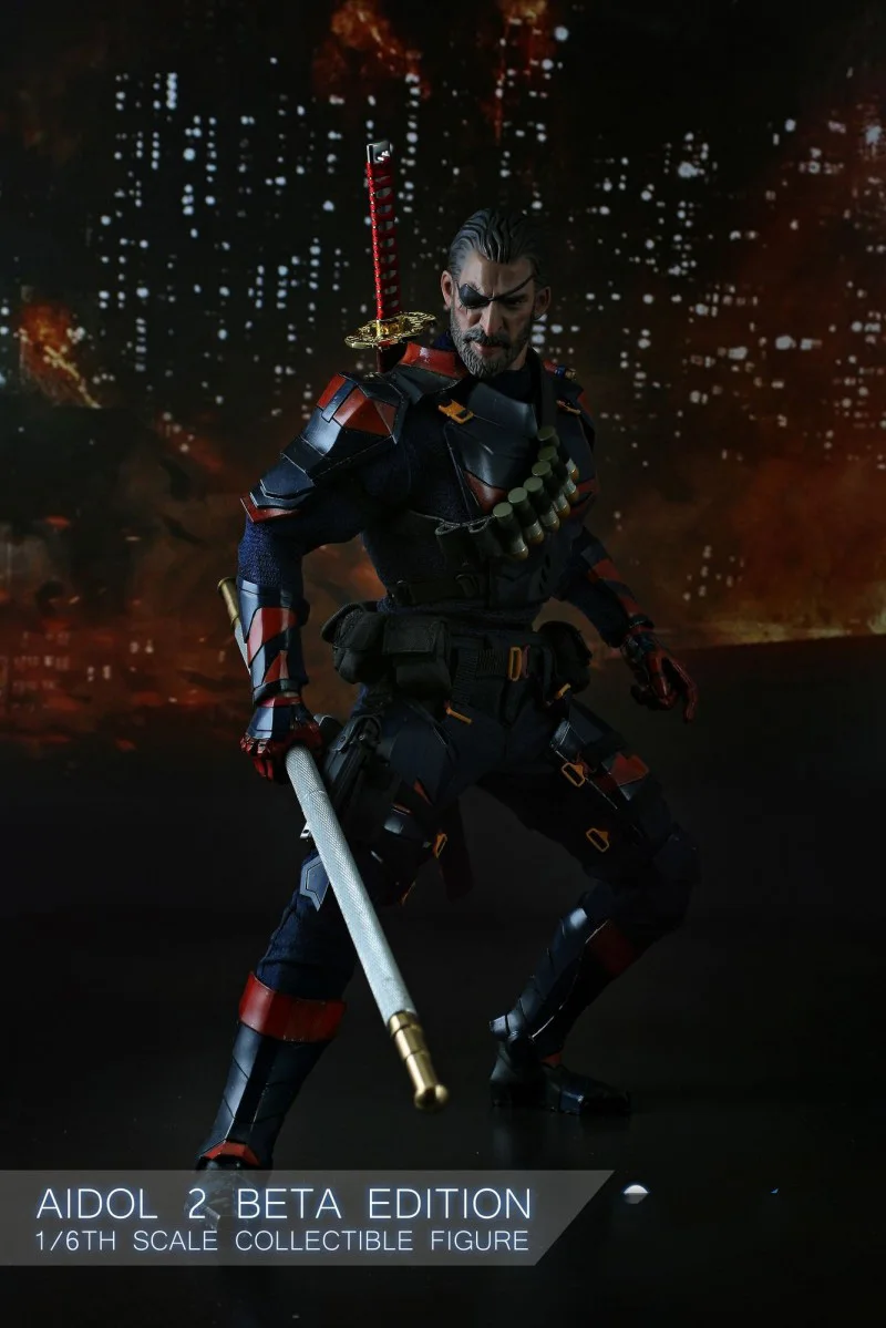 1/6 Scale Art Figures AIDOL 2 BETA Deathstroke head sculpt/mask vision figure Collection Deluxe Versio Hot Toys Collections