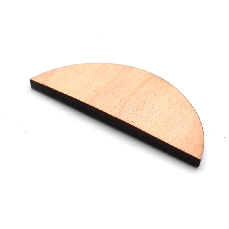 1 шт. полукруглой формы 4 слоя клена березы и акустической гитары шеи конец с