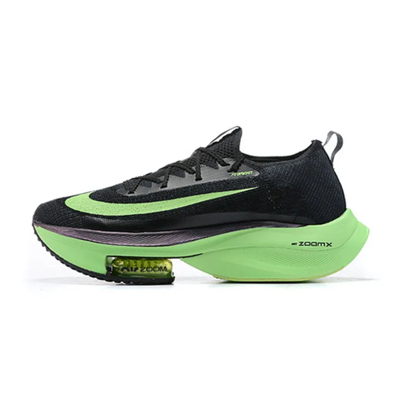 

Sapatos de corrida alphaply zoom ar para homem e mulher, calados leves e durveis, cor verde, original