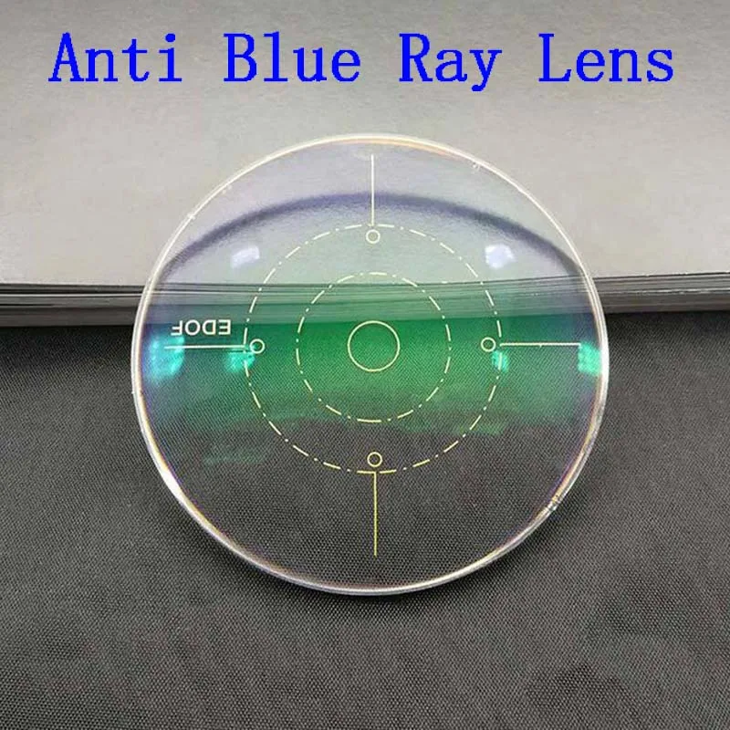 Anti Blue Lens 360 градусов полный фокус очки линзы офтальмологические линзы Расширенная глубина фокусировки(EDOF) подростков студентов Предотвращение близорукости контроль - Цвет линз: Anti Blue Lens
