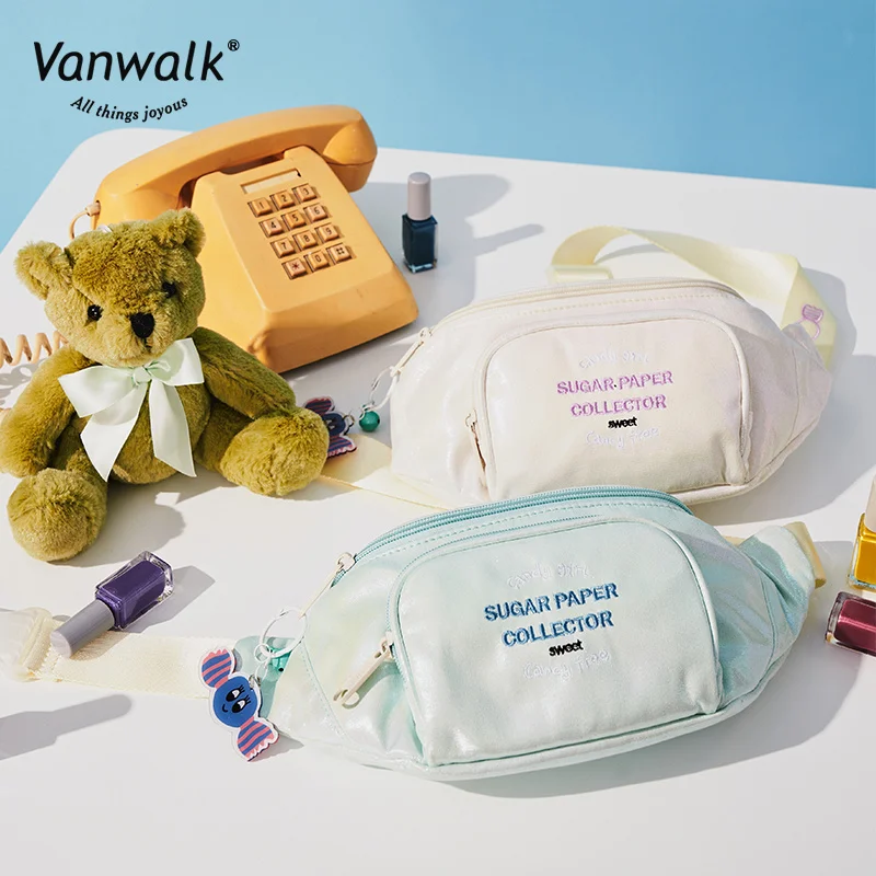 

Fruit Girl Messenger Bag Trendy Brand Bags Women's Casual Waist Bag Street Sports Chest Bag Small Bag back pack