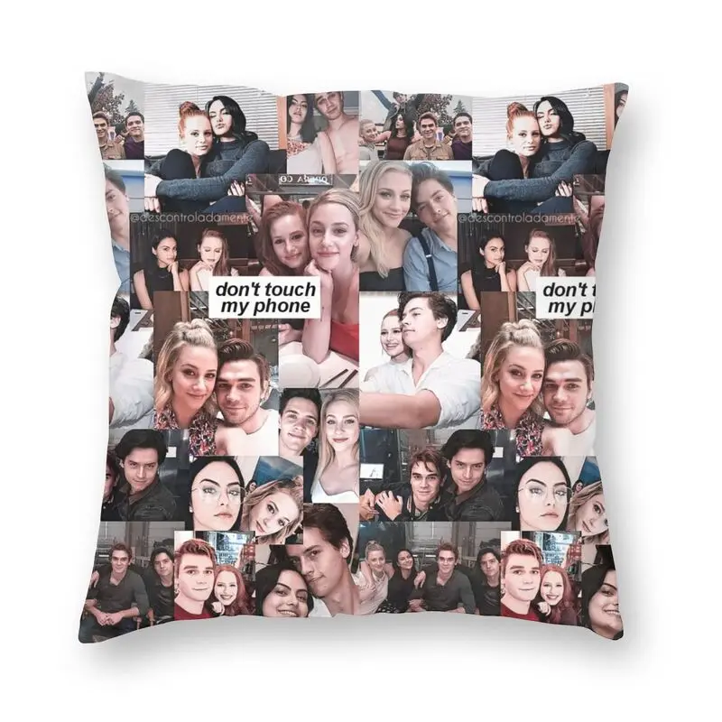 

Наволочка для подушки Riverdale 45x45 см, декоративная подушка с 3D рисунком для телевизора, диванная подушка для гостиной с двух сторон