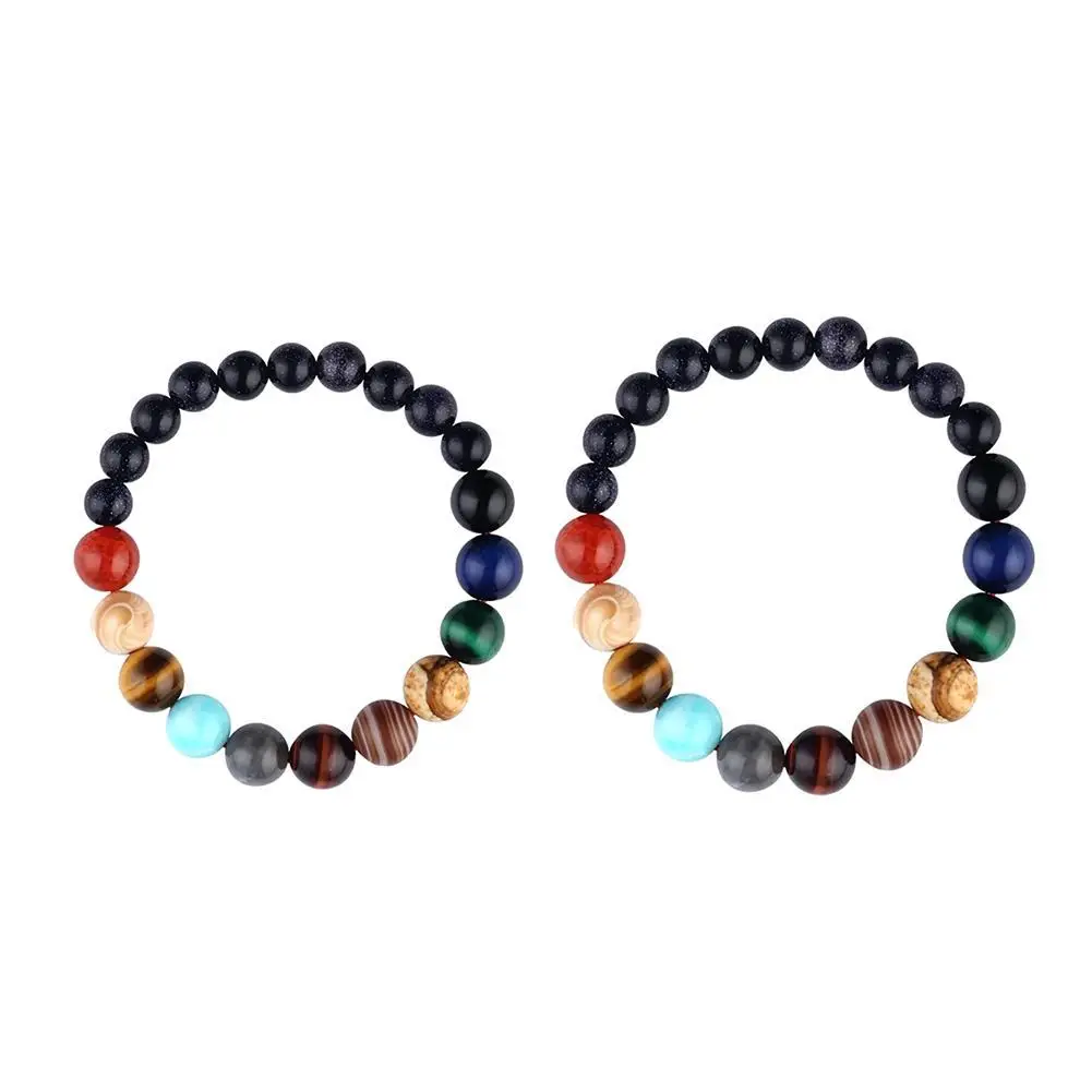 Браслет из бисера Planets для мужчин и женщин натуральный камень браслет со