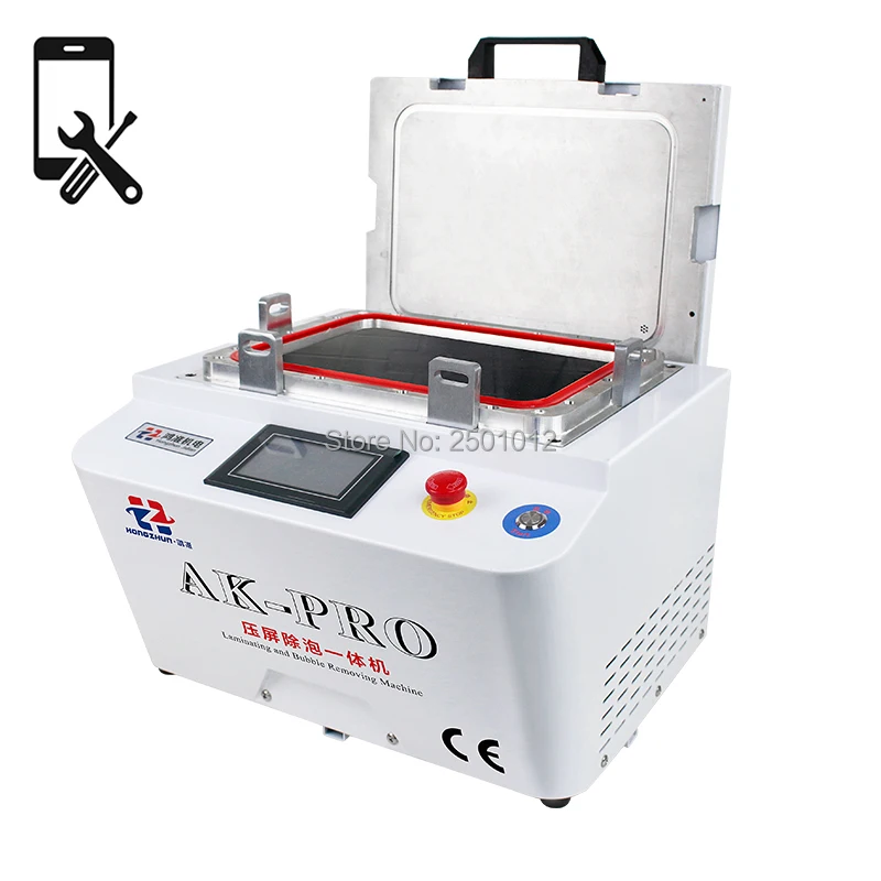 Лучшая машина для ремонта ЖК экрана новейшая 12 дюймовая вакуумного