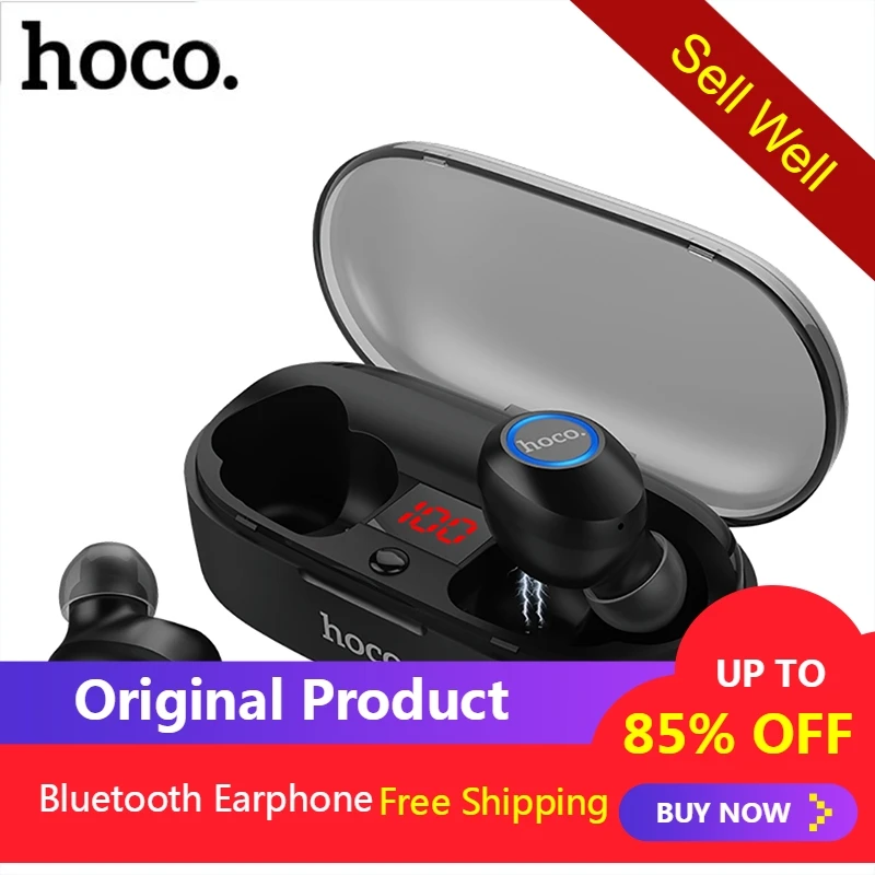 HOCO ES24 Оригинальные Bluetooth наушники Беспроводная гарнитура Hands free мини с звуком 5 0